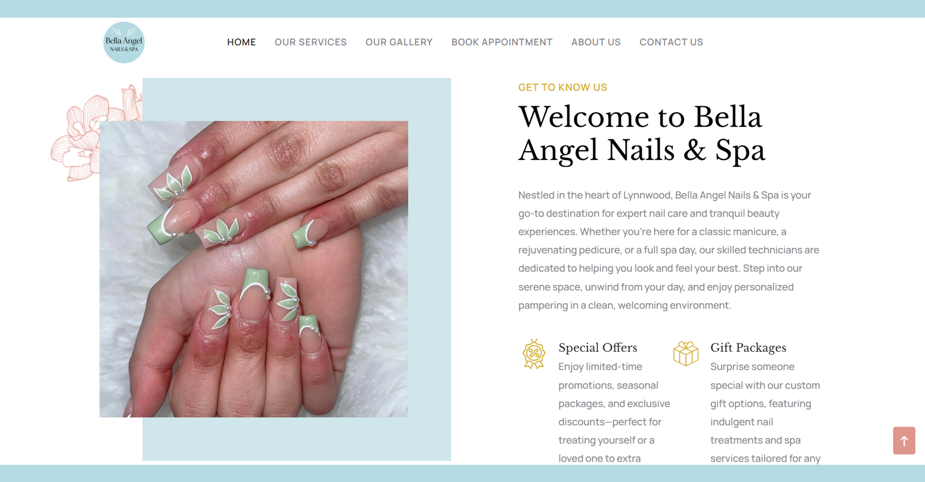 Bella Angel Nails & Spa screenshot